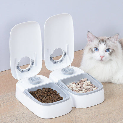 Automatic Timed Pet Feeder for Dry & Wet Food