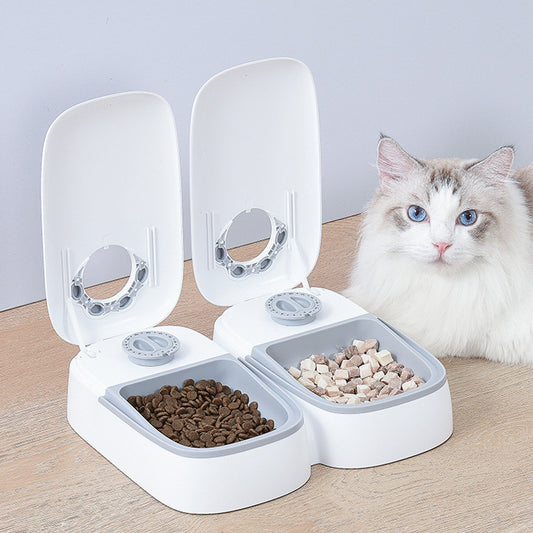 Automatic Timed Pet Feeder for Dry & Wet Food
