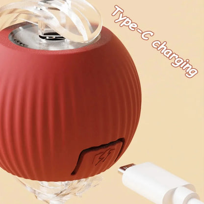 Rechargeable Interactive Rolling Ball Toy for Cats