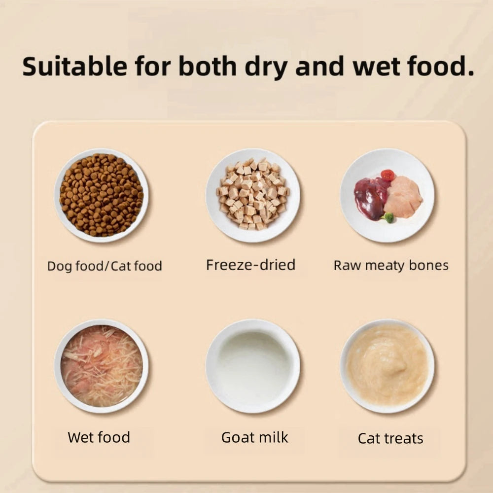 Automatic Timed Pet Feeder for Dry & Wet Food