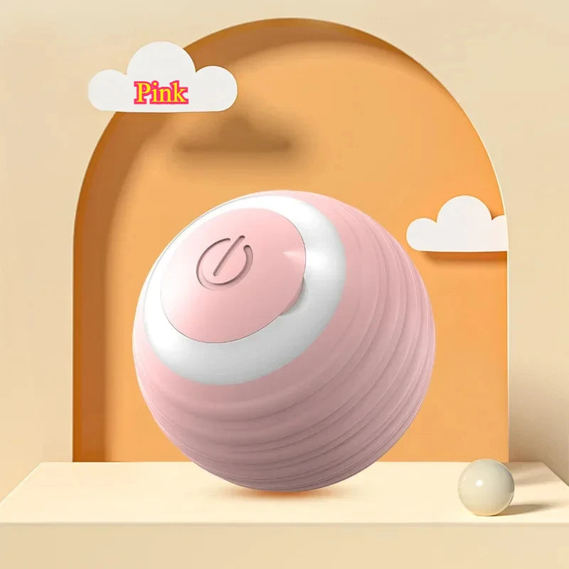 Rechargeable Interactive Rolling Ball Toy for Cats