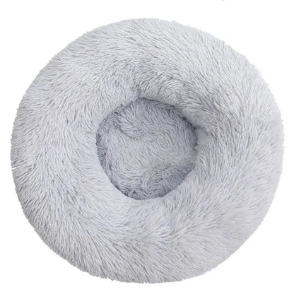 Super Soft Round Dog & Cat Bed for Winter Comfort
