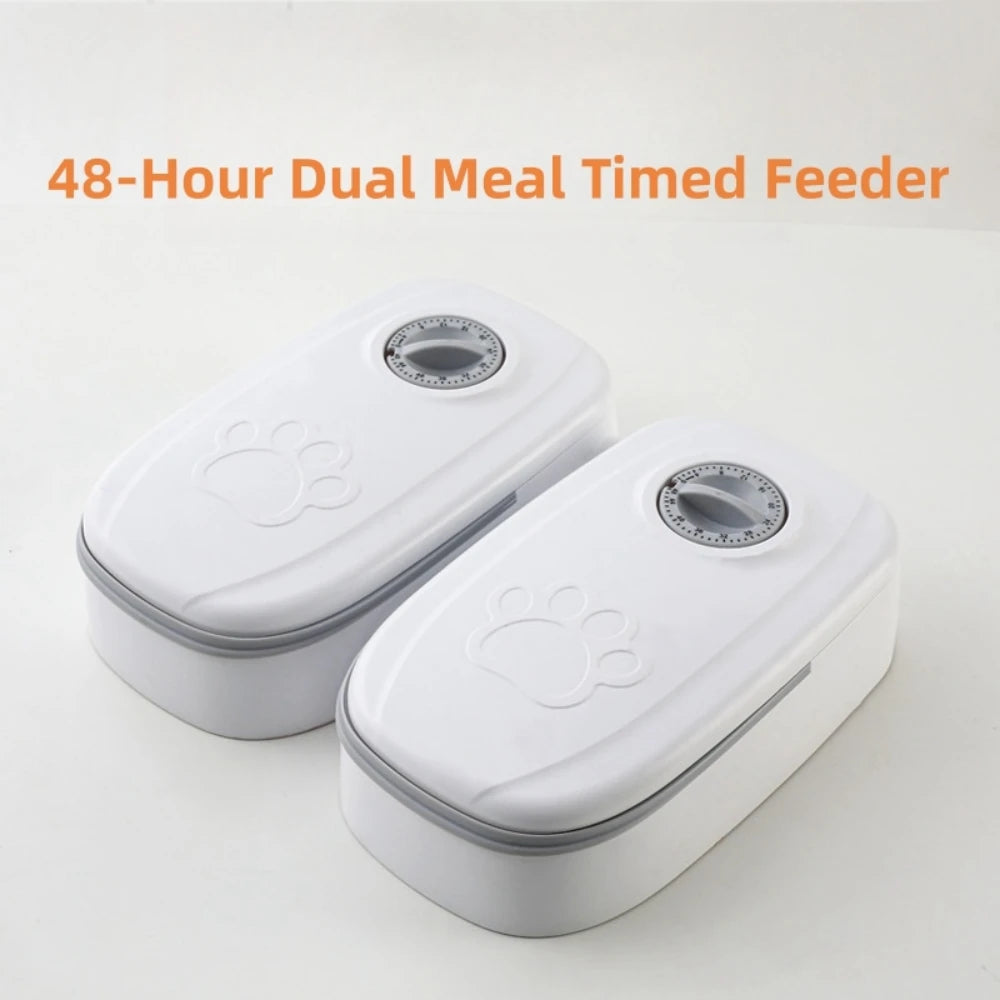 Automatic Timed Pet Feeder for Dry & Wet Food