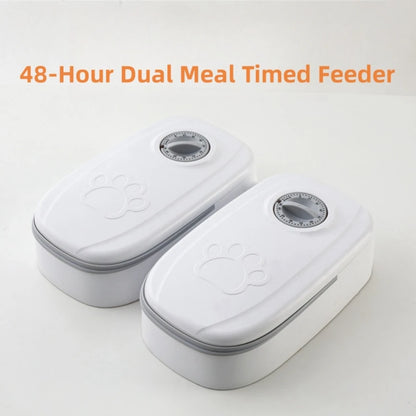 Automatic Timed Pet Feeder for Dry & Wet Food