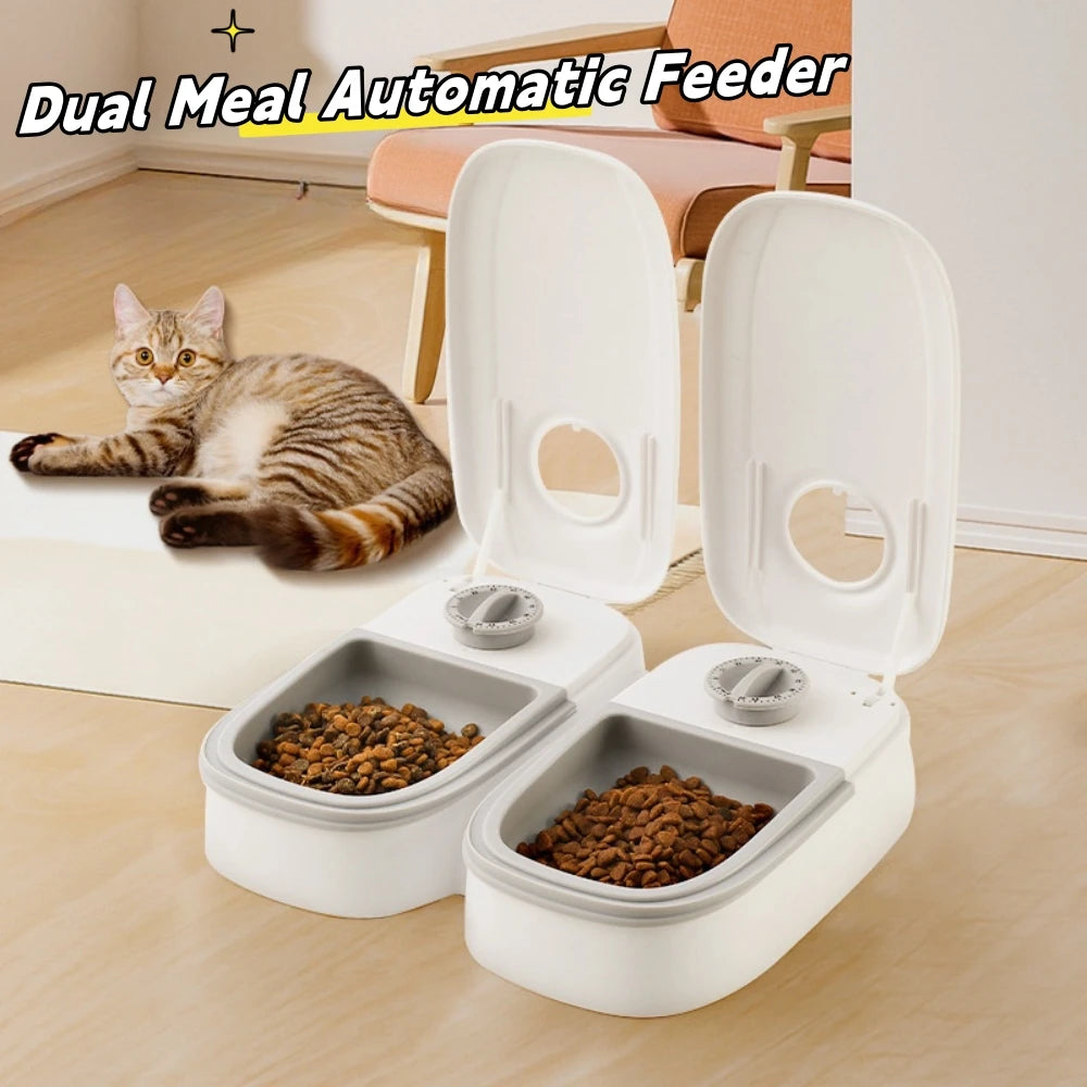 Automatic Timed Pet Feeder for Dry & Wet Food