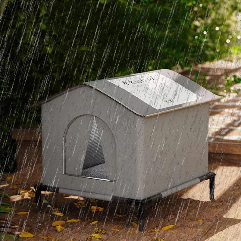 Waterproof Warm Outdoor Cave Bed for Small Dogs