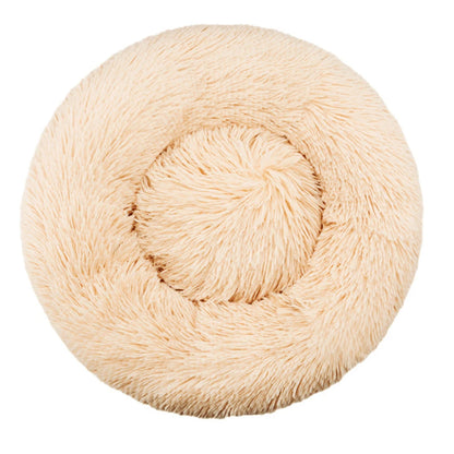 Super Soft Round Dog & Cat Bed for Winter Comfort