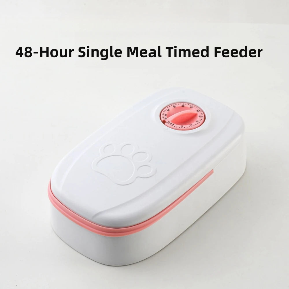 Automatic Timed Pet Feeder for Dry & Wet Food