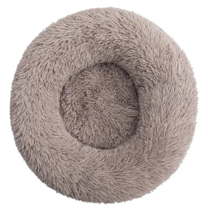 Super Soft Round Dog & Cat Bed for Winter Comfort
